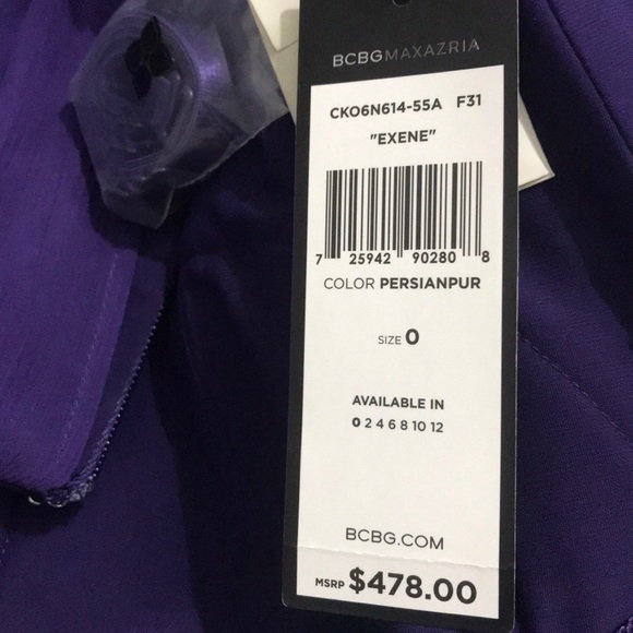 BCBG “EXENE” dress. - Picture 5 of 7